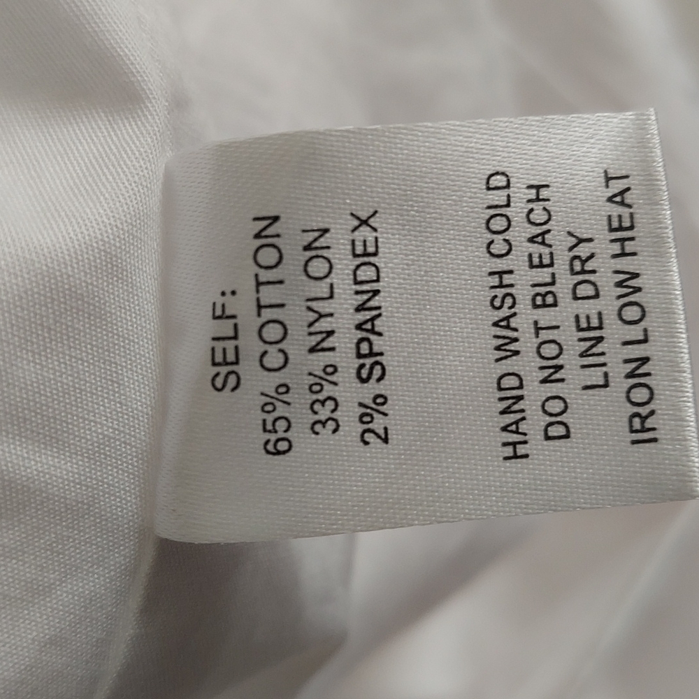 Fashion Nova Must Have Puff Sleeve Mini Dress Size Medium White NWT - Picture 15 of 16